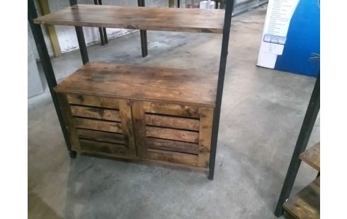 MEUBLE ETAGERE IMITATION BOIS