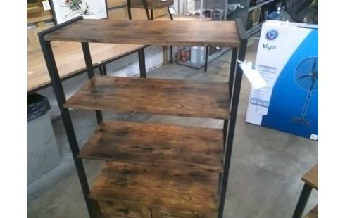 MEUBLE ETAGERE IMITATION BOIS