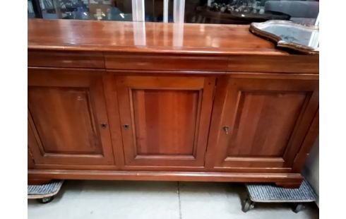 BUFFET BAS 3 PORTES 3 TIROIRS ST LP + CLÉ ACC