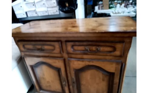 MEUBLE 2 PORTES/2 TIROIRS+CLEF