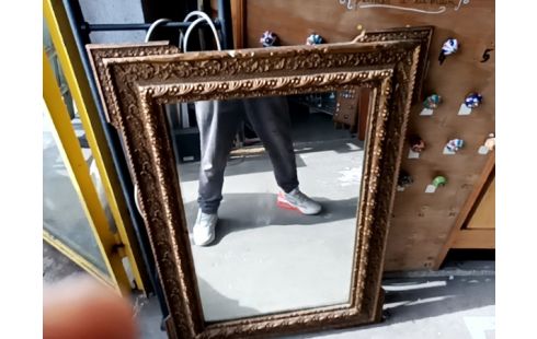 MIROIR DORE