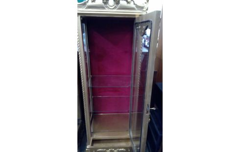 VITRINE KAST GOUD/SLEUTEL