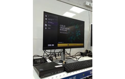 ORDINATEUR PC +ECRAN HP HP Pro Mini 400 G9 desktop