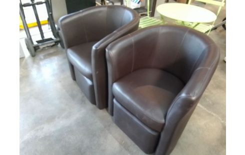 FAUTEUIL CABRIOLET + POUF L'UNITE