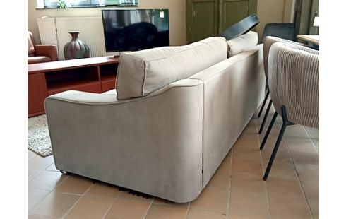 CANAPE 3.5 places tissu camel passe partout