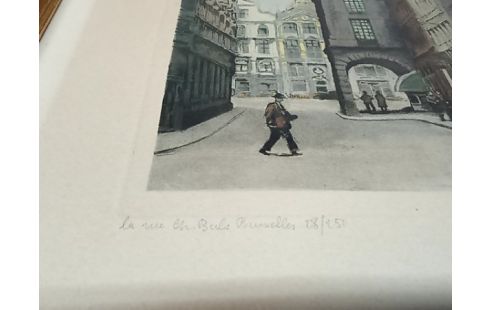 LITHOGRAPHIE bruxelles 28/250
