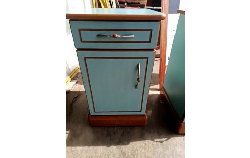 CHEVET MODERNE CÉRUSÉ VERT