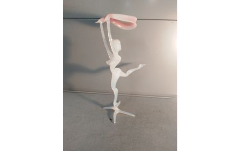 DECORATION DANSEUSE VERRE OPALESCENT