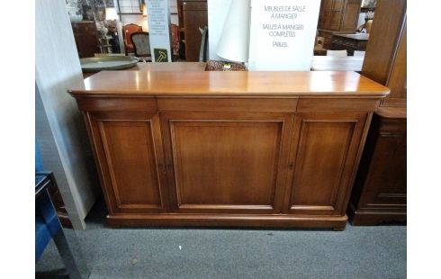 ENFILADE MERISIER 3 PORTES 3 TIROIRS