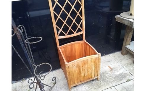 MEUBLE JARDINIERE BOIS
