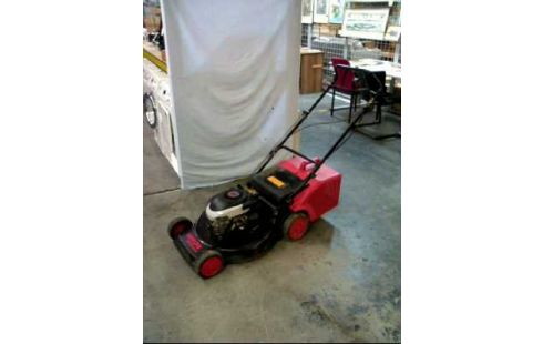 RASENMÄHER <UNIROPA> SCHWARZ & ROT