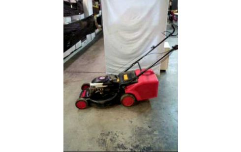 RASENMÄHER <UNIROPA> SCHWARZ & ROT