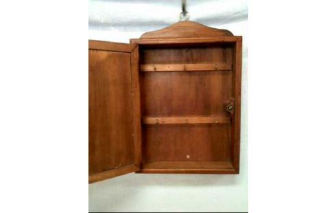 SCHLÜSSELKASTEN BILD HOLZ DUNKEL