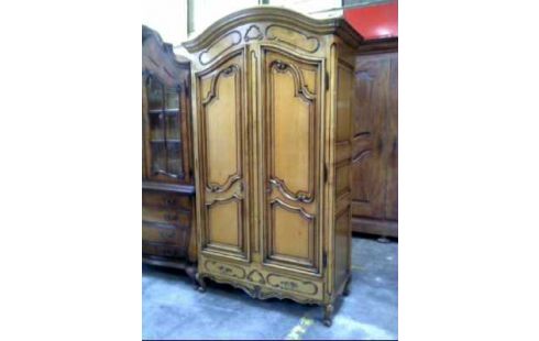 SCHRANK VOLLHOLZ HELL 2-TÜREN 1-SCHUBL. VERZ.