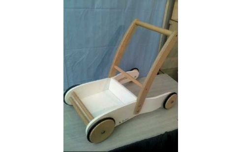 LAUFHILFE <PINOLINO> WEISS HOLZ