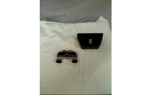 OPERNGLAS VINTAGE MIT TASCHE <CARL-ZEISS>