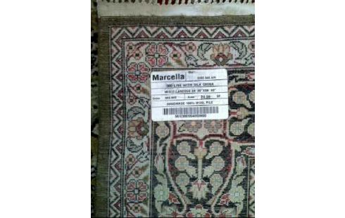 TEPPICH <MARCELLA> LEINEN UND SEIDE