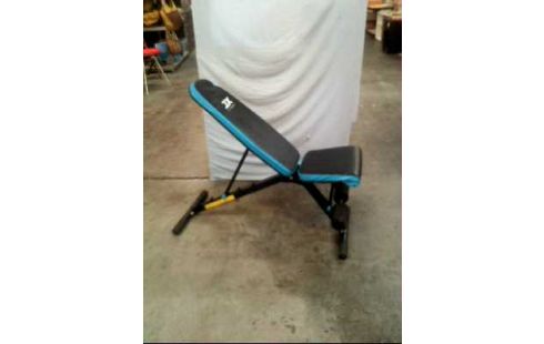 HANTELBANK SCHWARZ BLAU <JX FITNESS>