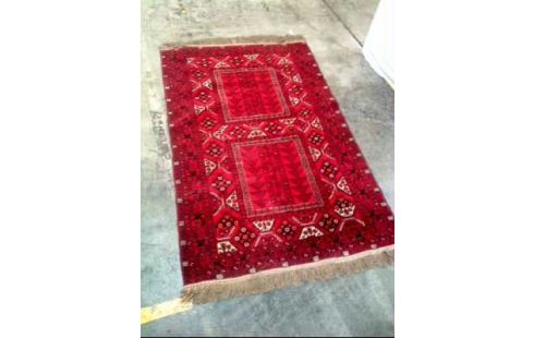 TEPPICH AFGHAN. ROTTÖNE MUSTER 2,40*1,47