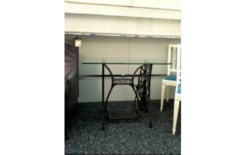 NÄHMASCHINENTISCH <SINGER> GLASPLATTE