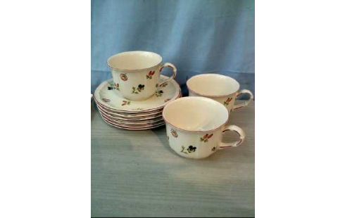 KAFFEESERVICE PETITE FLEUR 10-TLG. <V&B>