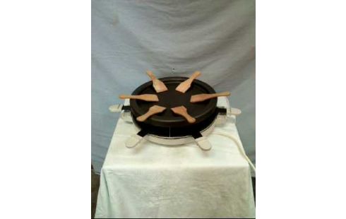 RACLETTE 12-PFANNEN <ELECTRIC-PETRA>