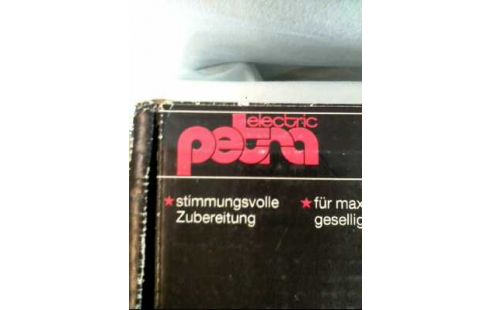 RACLETTE 12-PFANNEN <ELECTRIC-PETRA>