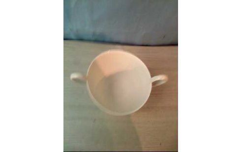 VASE PORZELLAN WEIß <KPM> ÜBERTOPF