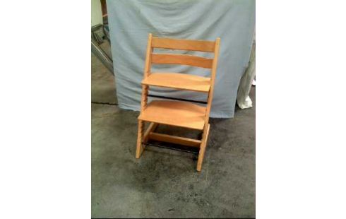 KINDERSTUHL HOLZ HELL VERSTELLBAR