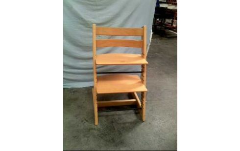 KINDERSTUHL HOLZ HELL VERSTELLBAR