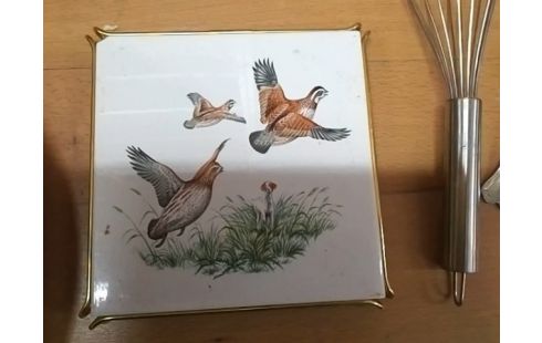 DESSOUS DE PLAT OISEAUX