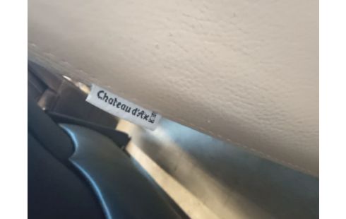 salon cuir bicolore relax electrique Chateau d'ax 3+2 SALON