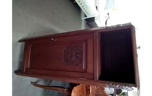 MEUBLE D'APPOINT 1 PORTE NICHE STYLE ART DECO