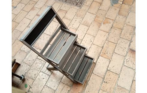 ETAGERE pliable legumes et fruits gris