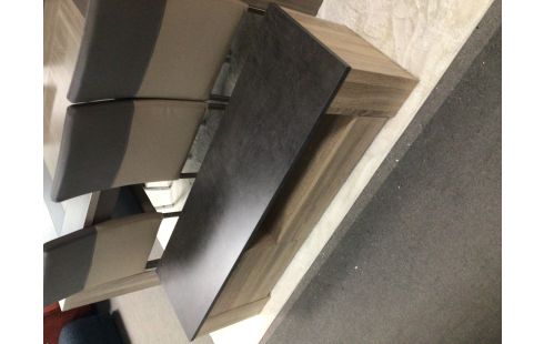 MEUBLE TV 2 PORTES MODERNE GRIS