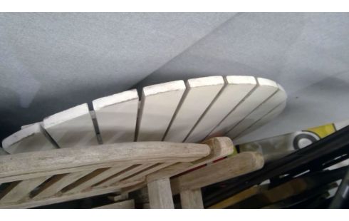 TABLE RONDE DE JARDIN 3 FAUTEUILS