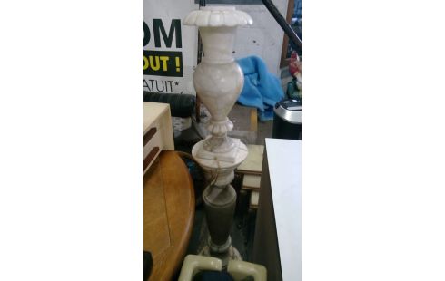 COLONNE LAMPE EN ONYX