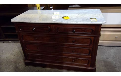 KOMMODE MARMORPLATTE 5 SCHUBLADEN
