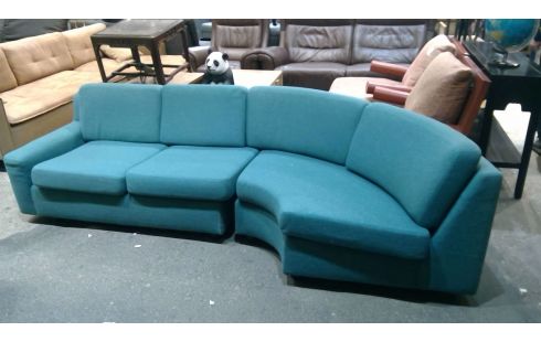 SOFA ESQUINERO. AZUL