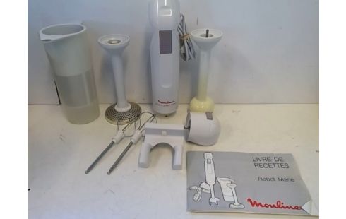 MIXEUR ROBOT MARIE TURBO MOULINEX (3 FONCTIONS)