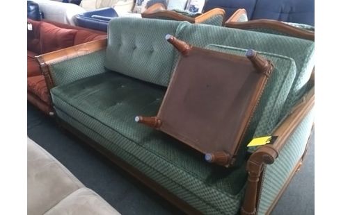 BANQUETTE + 2 FAUTEUILS + REPOSE PIEDS