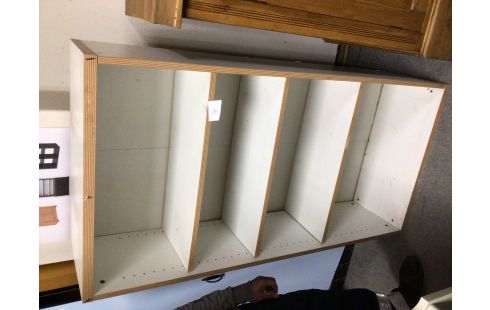 ETAGERE BIBLIOTHEQUE BLANCHE EN ETAT