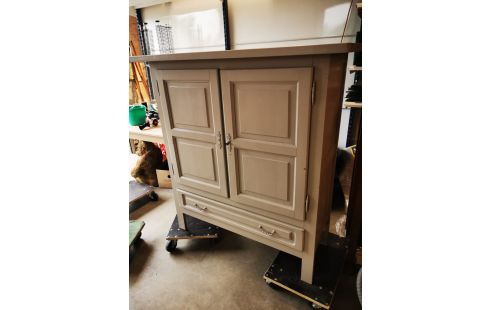 MEUBLE BAR 2 portes + clé