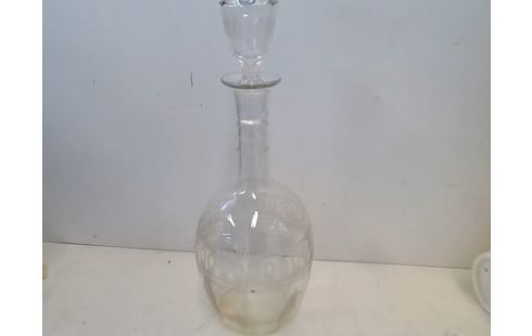 CARAFE VERRE AVEC BOUCHON