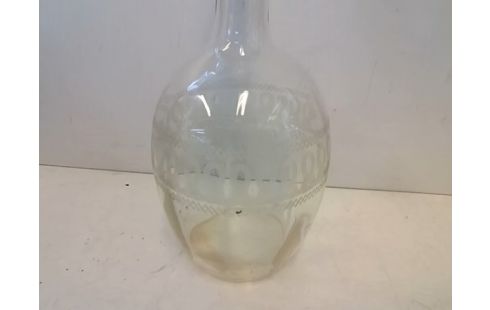 CARAFE VERRE AVEC BOUCHON