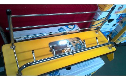 KLEIDERSTÄNDER GELB IM VINTAGE-STIL WAND-