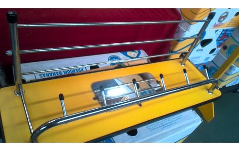 KLEIDERSTÄNDER GELB IM VINTAGE-STIL WAND-