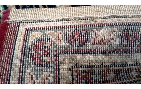 TEPPICH BEIGE BRAUN BLAU