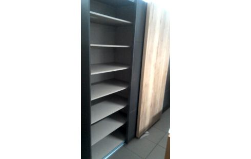 KLEERKAST GRIJS HOUT LOOK 3 SCHUIFDEUREN