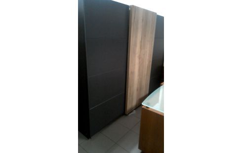 KLEERKAST GRIJS HOUT LOOK 3 SCHUIFDEUREN